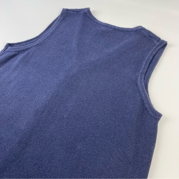 Vintage Fall Autumn Sleeveless Cardigan Sweater 90s Basic Editions Womens 2XL - Picture 14 of 14